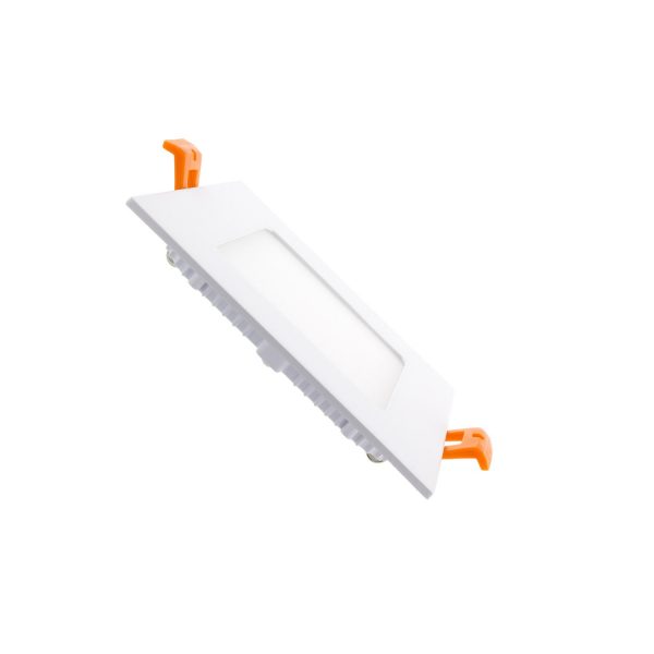 Placa LED Circular SuperSlim 6W cuadrado