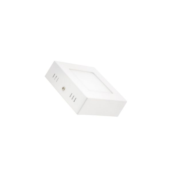 Plafón Led Superficie Cuadrado 6W
