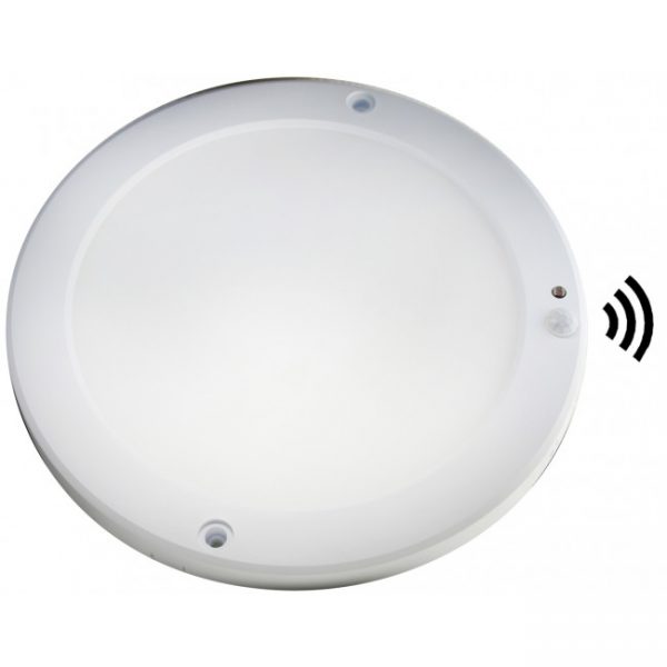 Downlight Led de superficie extraplano con sensor 18W 6500K ø220mm