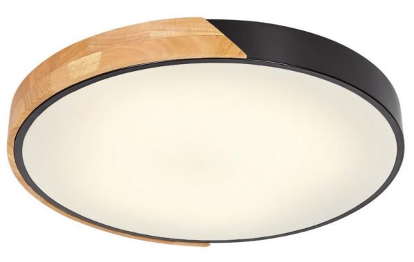 PLAFON METAL/MADERA 24W CCT