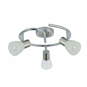 PLAFON DE 3 FOCOS E14